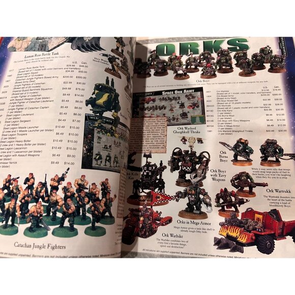 Games Workshop Citadel Miniatures 2000 Holiday Catalog Collectible Magazine 30pg - Picture 5 of 10